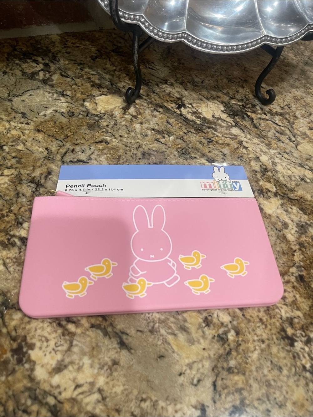 MIFFY pencil pouch - Brand new flexible durable - adorable design!  ONE LEFT NEW